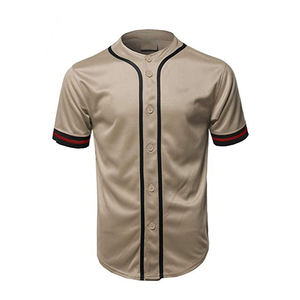 Uniformes de baseball en gros, maillot de baseball respirant en mesh personnalisé pour adultes, professionnel avec logo et couleur personnalisés - Product Image 1