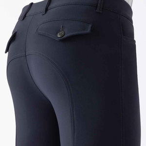 Ropa ecuestre flexible con ajuste contorneado para una apariencia elegante y movimiento sin restricciones, pantalones de equitación estampados. - Product Image 3
