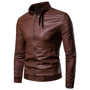 Chaqueta de Cuero para Hombre de la Mejor Calidad a Precio de Mayoreo, Colores Personalizados, Chaquetas de Cuero al por Mayor - Product Image 1