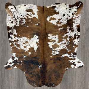100% แท้หนังวัวแท้หรูหราวินเทจมืออาชีพขนวัวพรมสำหรับกระเป๋าหนังตะวันตก - Product Image 1