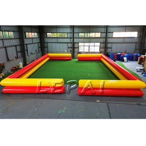 Terrain de football gonflable commercial en PVC 3v3 <span class=keywords><strong>pour</strong></span> la rue, arène sportive gonflable, terrain de football <span class=keywords><strong>pour</strong></span> les fêtes d'enfants, vente chaude - Product Image 4