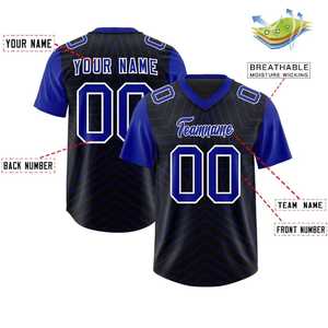 Camiseta de Fútbol Americano para Hombre, Sublimada, 100% Poliéster, Manga Corta, Nombre del Equipo, Fabricada en Pakistán - Product Image 5