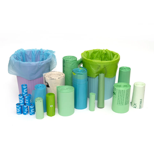 Oxo-Bolsas de basura de plástico biodegradables de alta calidad en rollo con impresión en huecograbado para uso en supermercados, suministradas en Vietnam - Product Image 1