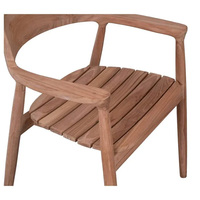 Chaise de salle à manger en bois massif, vente en gros d'usine, mobilier moderne, imperméable, écologique, pour restaurant, hôtel, café, maison, appartement, villa