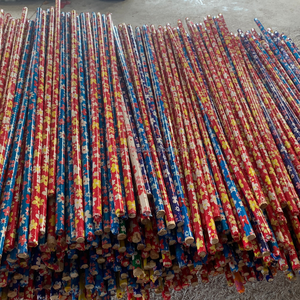 Palo de escoba recubierto de madera y PVC con diseño de VietnamFlower para limpiar el hogar Tamaño: 2,2X120 Cm al mejor precio en Bangalore India - Product Image 3