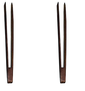 <b>Wooden</b> Ice Cube <b>Tong</b> Kitchenware Used Wood Toaster <b>Tongs</b> Kitchen Utensil Clip Wood Vegetable <b>Tongs</b> - Product Image 1