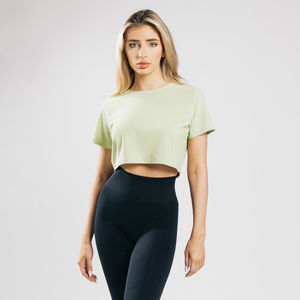 Camisetas de Verano de Alta Calidad para Mujer, Cuello Redondo, Logotipo Personalizado, 100% Algodón Orgánico, Transpirable, de Secado Rápido - Product Image 5