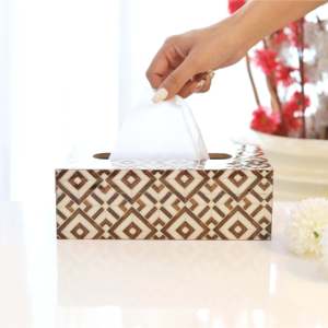 ที่ใส่ผ้าเช็ดปากไม้คลาสสิกแบบเป็นมิตรกับสิ่งแวดล้อม ทนทาน ผิวเรียบเนียน ใช้ซ้ำได้ รุ่น Eco 109 - Product Image 4