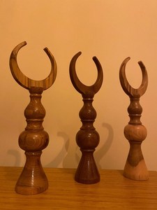 Luxury Wooden Ramadan Crescent Moon Table Decor Islamic Home Decoration Handmade <b>Eid</b> Mubarak Ornament Arabic Living Room Display - Product Image 4