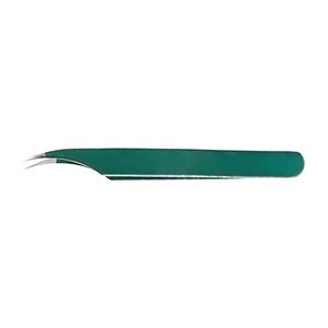 Pinzas Profesionales para Pestañas, Acero con Alto Contenido de Carbono, Ligeras, Precisión, Antimagnéticas, para Uso en Salón y en Casa, Herramienta para Extensión de Pestañas Postizas - Product Image 3