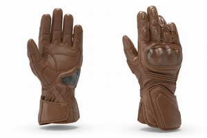 Whole Sale Top Quality Riding Gloves <b>Full</b> Finger Protective Leather Racing Gloves Breathable Anti <b>Slip</b> Touch Screen Biker Gloves - Product Image 2