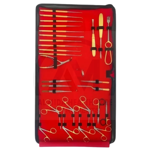 Ensemble d'instruments microchirurgicaux Al Mida Healthcare pour chirurgie auriculaire, certifié CE Classe I, outils de chirurgie générale manuels, ISO13485, hôpital - Product Image 4