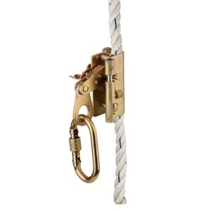 GUIDED TYPE FALLMetal Buckle de sécurité antichute à connexion rapide, résistance à la rupture de 500 kg, capacité de charge de 100 kg pour lignes de vie et sécurité - Product Image 1