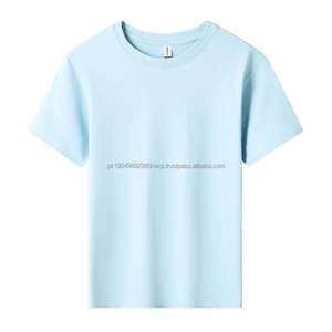 Niños tamaño 100% algodón suave sensación calidad camiseta impresión personalizada logotipos Calidad Algodón niños camiseta - Product Image 4