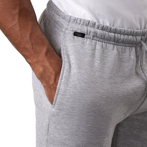 Pantalones Cortos Deportivos para Hombre, Color Gris Jaspeado, Tela Suave, Cintura Elástica, para Entrenamiento, Fitness, Casual, Descanso y Actividades - Product Image 4
