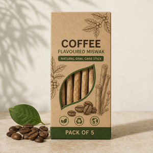 Palillo Dental de Madera Natural con Sabor a Café para la Higiene Bucal Diaria, Aliento Fresco, Dientes Saludables y Encías Fuertes - Product Image 6