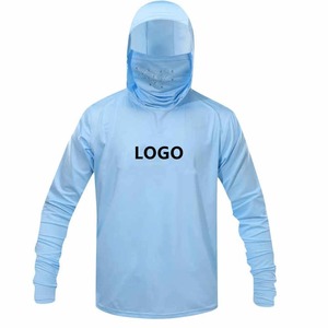 Sudadera con Capucha de Pesca Unisex Personalizada al por Mayor con Estampado por Transferencia Térmica, Manga Larga, Secado Rápido, Impermeable, UPF 50+, Poliéster y Spandex - Product Image 1
