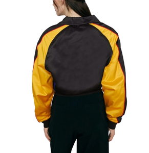 Chaquetas Varsity de Satén para Mujer al por Mayor, Chaquetas Varsity de Béisbol de Satén de Alta Calidad para Invierno, Chaquetas Varsity de Equipos de Fútbol Americano - Product Image 2