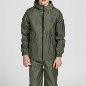Ensemble de survêtement coupe-vent à capuche pour homme, idéal pour l'entraînement en extérieur – Fournisseur de vêtements de sport, fabrication OEM - Product Image 5