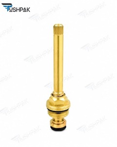 Robinet de régulation d'eau en laiton robuste de 15 mm, type à tige montante, à montage encastré, durable, fonctionnement fluide, étanche aux fuites, pour plomberie - Product Image 6