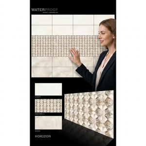 Vistaar Company 12x24 30x60cm 300x600mm Digital Glazed Glossy Finish Ceramic Interior Wall <b>Tile</b> Building Material wall <b>tile</b> mold - Product Image 4