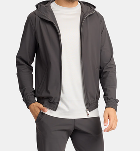 Chaquetas de Nailon con Cremallera Personalizadas, Ropa Deportiva para Entrenamiento y Jogging, Conjunto de 2 Piezas, Chaqueta Cortavientos, Conjunto Deportivo para Entrenamiento - Product Image 1