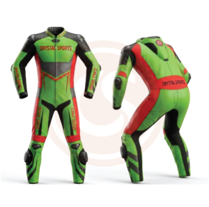 ชุดแข่งมอเตอร์ไซด์หนังคริสตัลสำหรับเล่นกีฬามอเตอร์ไซด์ - Product Image 3