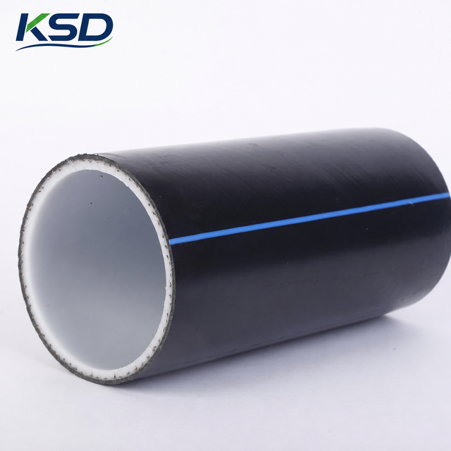 Three Layer Composite Steel Skeleton PE Inner Liner HDPE PIPE for Mining High Pressure Water Pipe