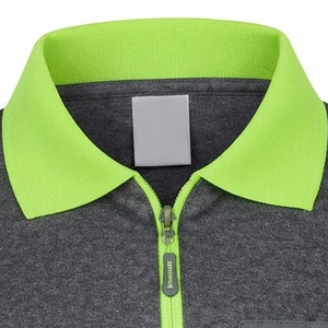 Polo de manga larga de alta visibilidad y calidad premium para adultos, reflectante, de secado rápido, que absorbe la humedad, ropa de trabajo, polos. - Product Image 3
