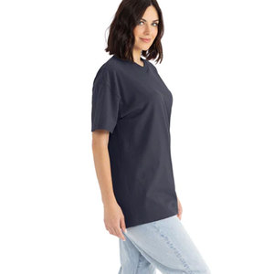 Camiseta de algodón suave con cuello redondo informal para hombre y mujer, camiseta unisex de peso pesado de Next Level Apparel - Camisetas con cuello redondo - Product Image 3