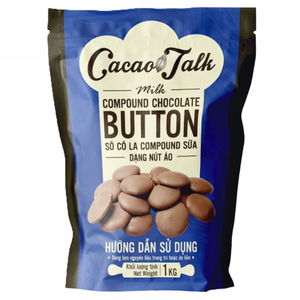 Fabricación de Marca Privada, Chocolate Compuesto Personalizado HALAL, Chocolate con Leche, Botones de Chocolate Sólido, Galletas de Cacao, Proveedor de Exportación - Product Image 1