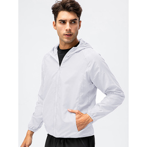 Vestes coupe-vent pour femmes 2023 printemps hommes femmes manteau Protection solaire séchage rapide imperméable veste de pluie hommes femmes manteau de pluie-U - Product Image 1
