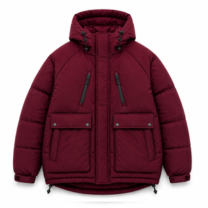 Wholesale <b>Men's</b> Zip Up Puffer <b>Jacket</b> Water Resistant Winter <b>Jacket</b> Bulk Supplier - Product Image 5