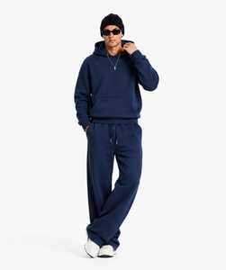 Ensemble de survêtement en polaire doux et chaud pour homme, tenue décontractée confortable pour tous les jours, jogging, fitness, voyage, ensemble de détente - Product Image 1