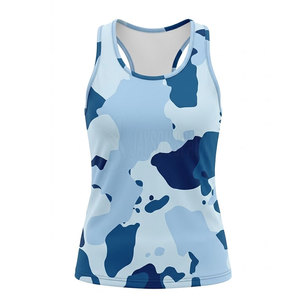 Factory Sale Reasonable Price <b>Women</b> Sublimation <b>Tank</b> <b>Top</b> Breathable Workout Yoga Gym Custom Color High Quality Best Selling New - Product Image 1