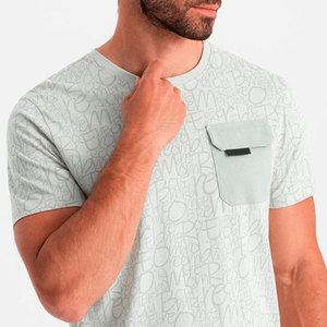Camiseta Personalizada para Hombre 2026, Hecha a Medida, de Algodón 100%, Corte Regular, Tejido de Lona Resistente, Secado Rápido, Transpirable y Ecológica - Product Image 4