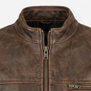 Veste de moto en cuir véritable pour homme de qualité supérieure, nouvelle arrivée, vestes de moto d'hiver, protections amovibles, personnalisables - Product Image 4