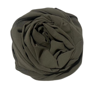 Women Cotton Solid Color Hijab Lightweight Long Scarf For Daily Wear All Seasons - Product Image 6