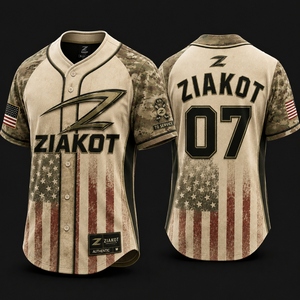 เสื้อเบสบอลสีขาวลายธงชาติอเมริกาแบบวินเทจสั่งทำคุณภาพสูงขายส่งจากผู้ผลิตในปากีสถาน - Product Image 6