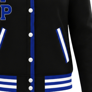 เสื้อแจ็คเก็ตเบสบอลผ้าซาตินสำหรับผู้หญิง Sigma Gamma Rho น้ำหนักเบา ซิปด้านหน้า เสื้อผ้าชมรมกรีก สไตล์ลำลอง สตรีทแวร์ แบบสั่งทำ - Product Image 5