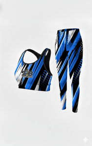 women yoga set best quality sublimation and fabric - Product Image 3