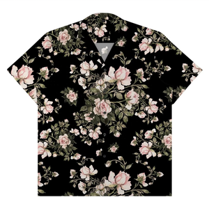 Camisas Hawaianas de Lino Aloha Personalizadas con Estampado Digital de Flores de Verano 2026, de Manga Corta para Hombre - Product Image 1