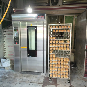 Alta calidad nuevo 16 bandejas horno de pan rotatorio Motor Core 380V/220V equipo de panadería profesional 1 año de garantía FÁBRICA DE Vietnam - Product Image 4