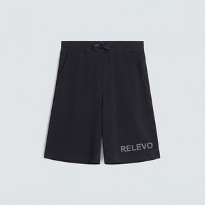 <b>Men's</b> Black Knee Length Drawstring Waist Knitted Casual <b>Skirt</b> With Pockets Mid Waist Solid Color Design - Product Image 1