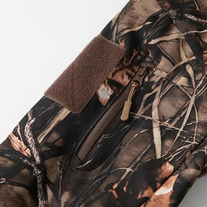 GRACE <b>SIGN</b> Unisex Waterproof Soft <b>Shell</b> Winter Hunting Jacket Camouflage - Product Image 4