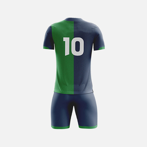 Ropa Deportiva para Adultos, Nuevo Estilo, Uniforme de Fútbol Estampado, Talla Personalizada, Transpirable, Ligero, Unisex, Manga Corta, Verano - Product Image 2