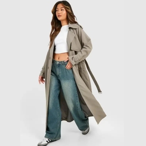 Nouveau Manteau Long d'Hiver Haut de Gamme Style Hepburn Français pour Femme, Idéal pour le Travail et les Occasions Professionnelles - Product Image 2