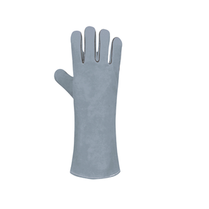 Gants de sécurité industriels XL en cuir de vache fendu, résistants à la chaleur et au feu, anti-coupures et antidérapants pour le soudage et les travaux de jardinage - Product Image 1
