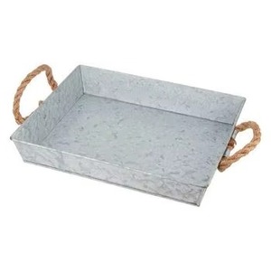 La finition en métal galvanisé ajoute une touche de profondeur aux décors minimalistes, choix de cadeau idéal pour les inaugurations de maisons et les célébrations. - Product Image 1