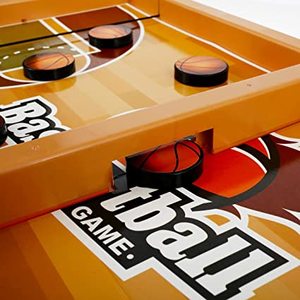 Jeu de table de hockey rapide en bois pour duel de fléchettes, jeux de société interactifs pour enfants, adultes et famille - Product Image 3